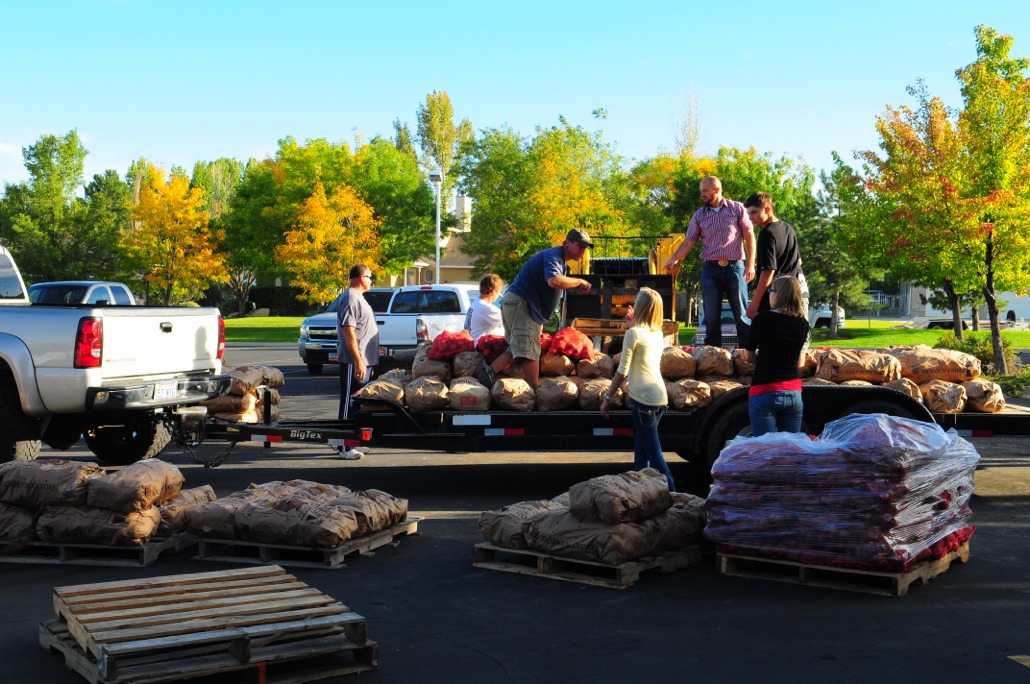 Loading the Trailer